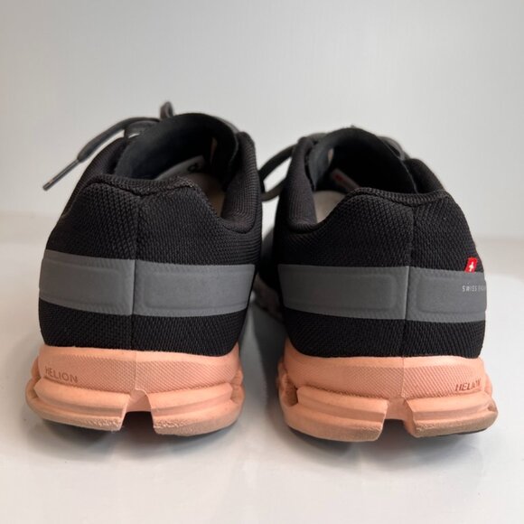 On Running Shoe Women 8.5 Cloudflow Low Top Lace Up Gym Sneaker Swiss Helion Go - Picture 6 of 12